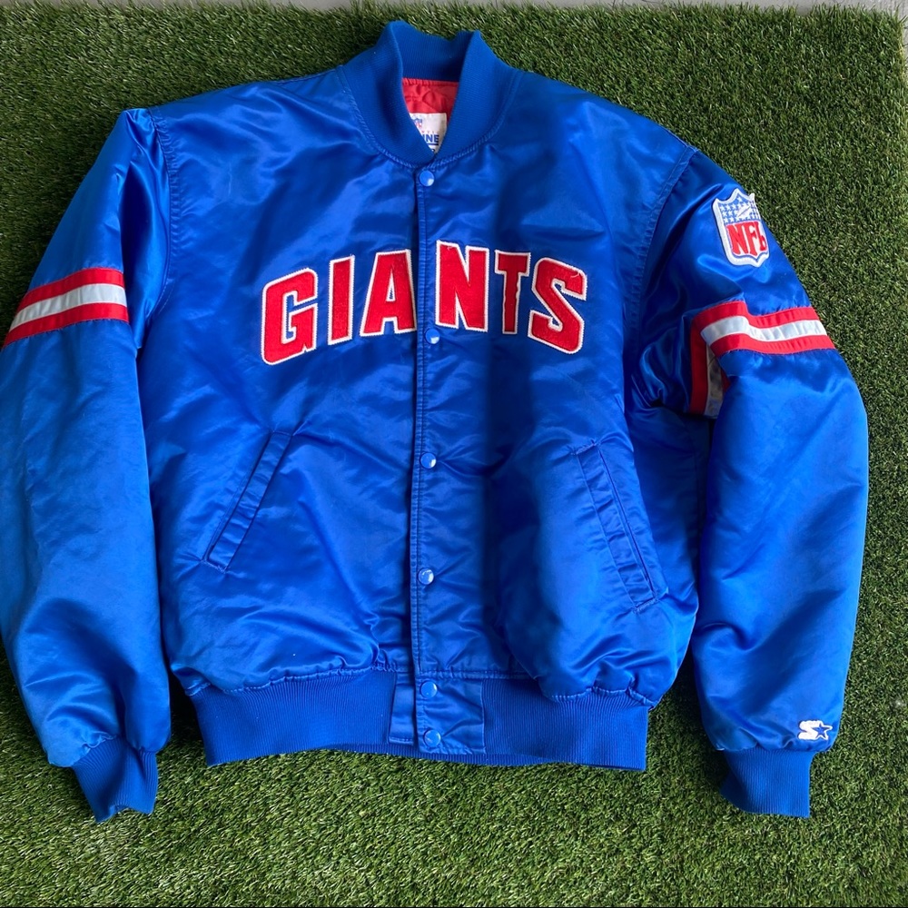 Vintage Ny Giants Satin Starter Jacket